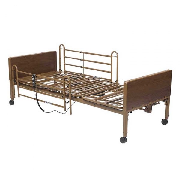 Standard Semi-Electric Hospital Bed - Healthcare Home Medical Supply USA