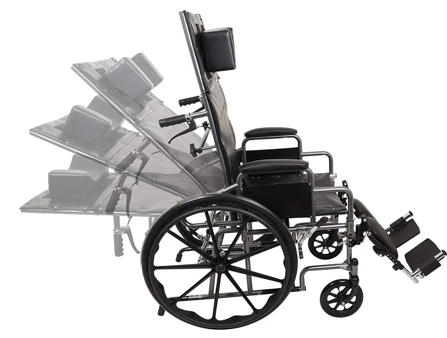 ProBasics Reclining Wheelchair - 22″ x 17″ - Image 3