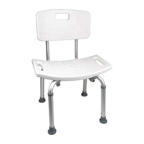 ProBasics Shower Chair with Back | Michigan USA The ProBasics Shower Chair with Back