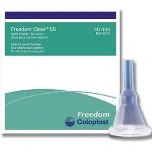 Freedom Clear SS Silicone Male External Condom Catheter