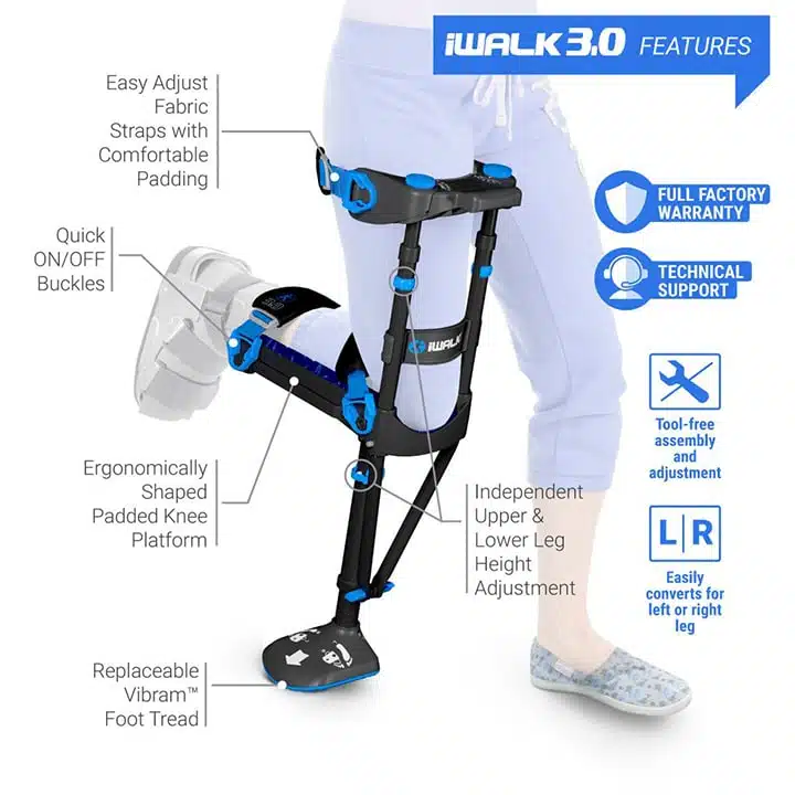 iWALK 3.0 Hands Free Crutch | Michigan USA