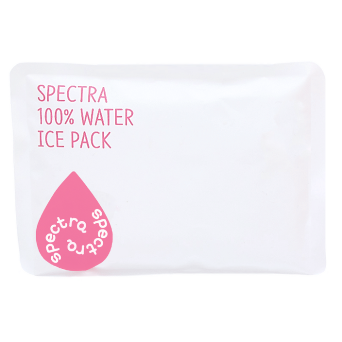 Spectra Pink Cooler with Ice Pack and Wide Neck Bottles