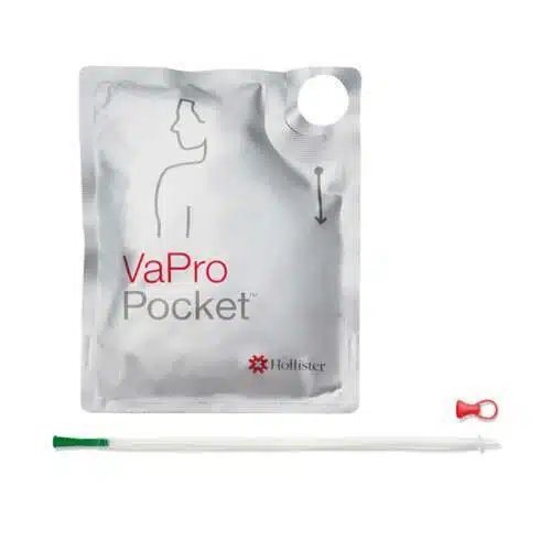 Intermittent Catheter Tray VaPro™ Plus Pocket® Straight Tip 10 Fr. Hydrophilic Coated Phthalates-Free PVC | 71104-30