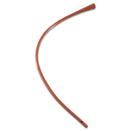 Urethral Catheter Dover™ Robinson Tip Red Rubber 22 Fr. 16 Inch
