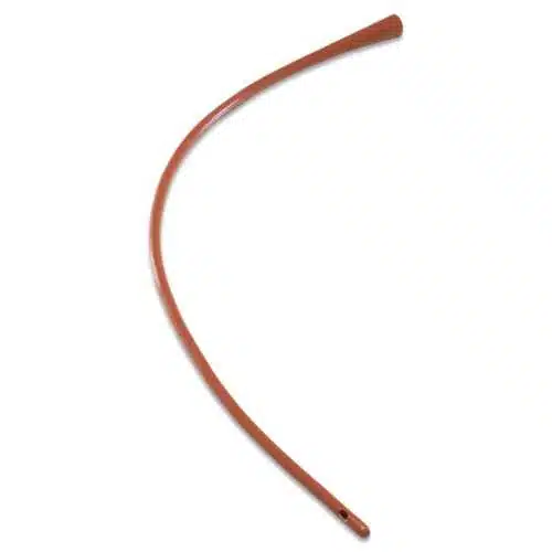Urethral Catheter Dover™ Robinson Tip Red Rubber 22 Fr. 16 Inch