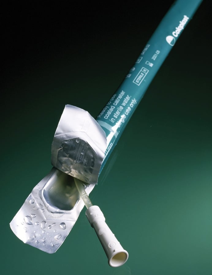Urethral Catheter SpeediCath® Straight Tip Hydrophilic Coated Polyurethane 6 Fr. 6 Inch