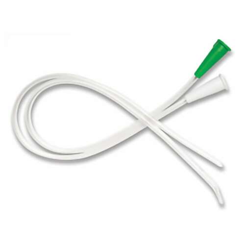 Urethral Catheter Easy Cath™ Coude Tip, Uncoated PVC, 10 Fr, 16 Inch