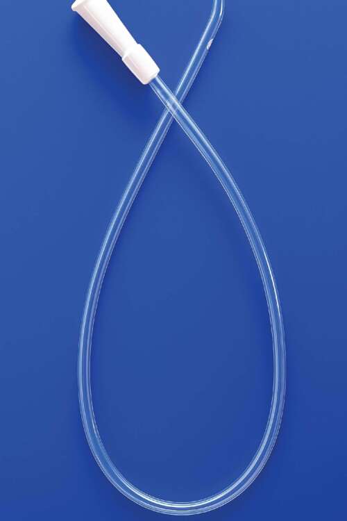 Urethral Catheter Easy Cath™ Coude Tip, Uncoated PVC, 12 Fr, 16 Inch
