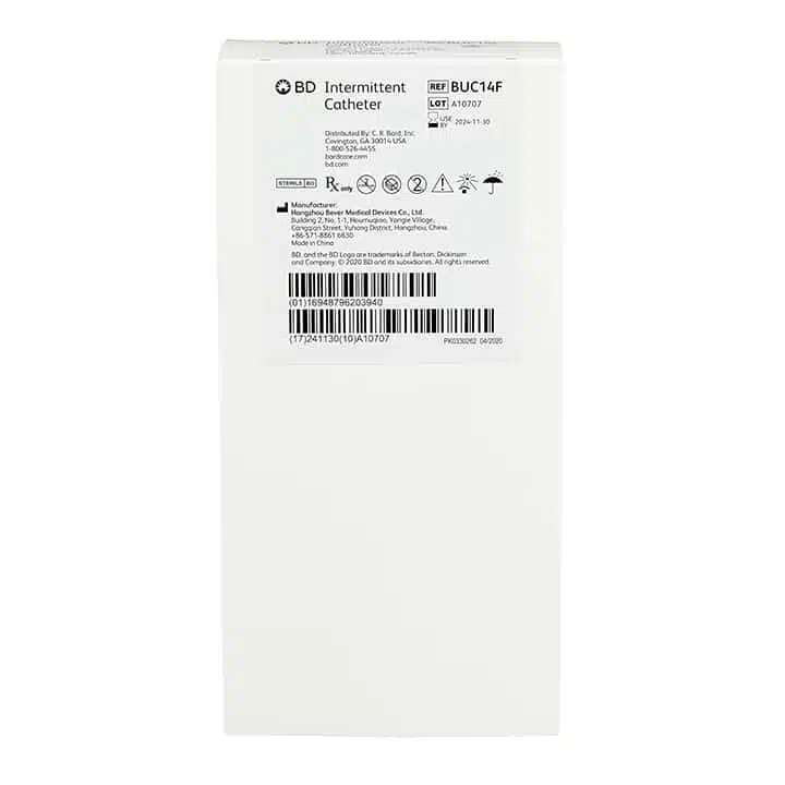 Urethral Catheter Bard® Straight Tip Uncoated 14 Fr. 6 Inch - BUC14F available in michigan usa
