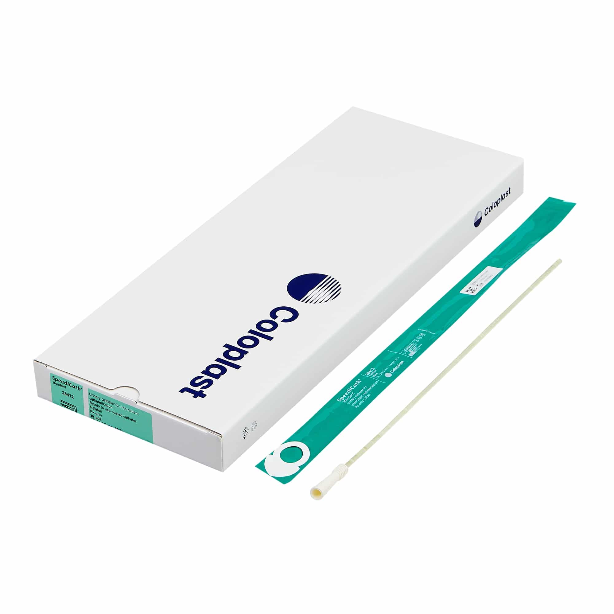 Urethral Catheter SpeediCath® Straight Tip Hydrophilic Coated Polyurethane 12 Fr. 14 Inch