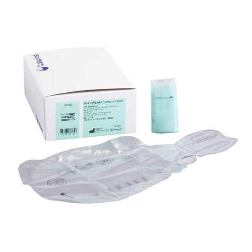 Intermittent Closed System Catheter SpeediCath® Compact Telescoping Tip 12 Fr. Hydrophilic Coated PVC