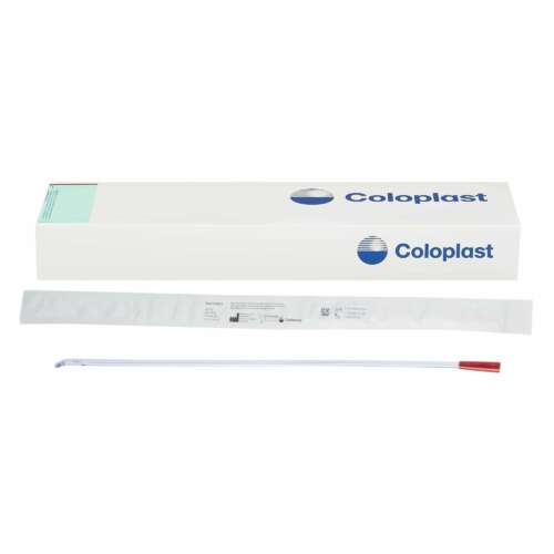 Urethral Catheter Self-Cath® Coude Olive Tip Uncoated PVC 18 Fr. 16 Inch