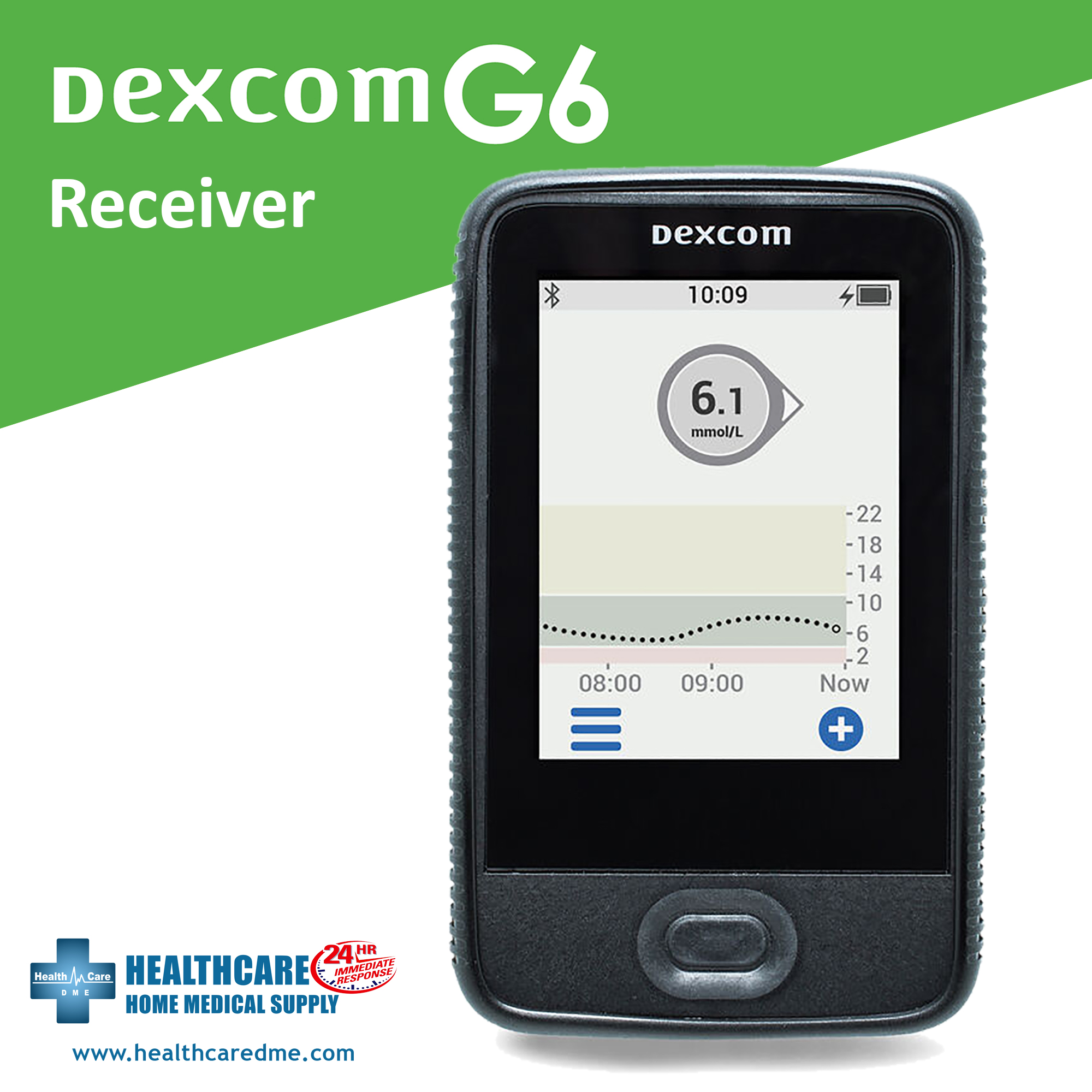 DexCom G6 Receiver  | Michigan USA Dexcom Continuous Glucose Monitoring System