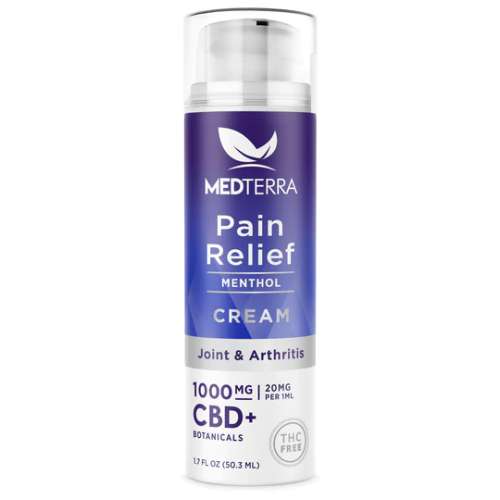 Medterra Pain Relief Cream CBD+ Available in Michigan USA