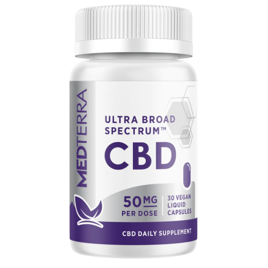 Medterra's Ultra Broad Spectrum™ CBD Liquid Capsules Available in Michigan USA