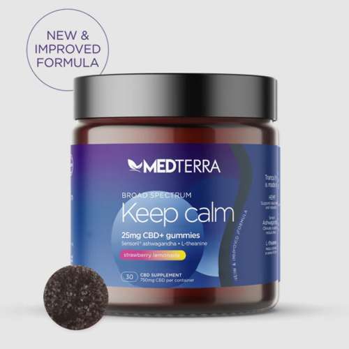Medterra CBD Keep Calm Gummies is for sale at Healthcare (DME) Durable Medical Equipment Supply and is available in Ann Arbor, Michigan, United States