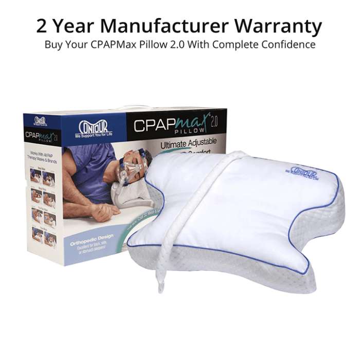 CPAPMAX CPAP BED PILLOW 2.0 | Michigan USA