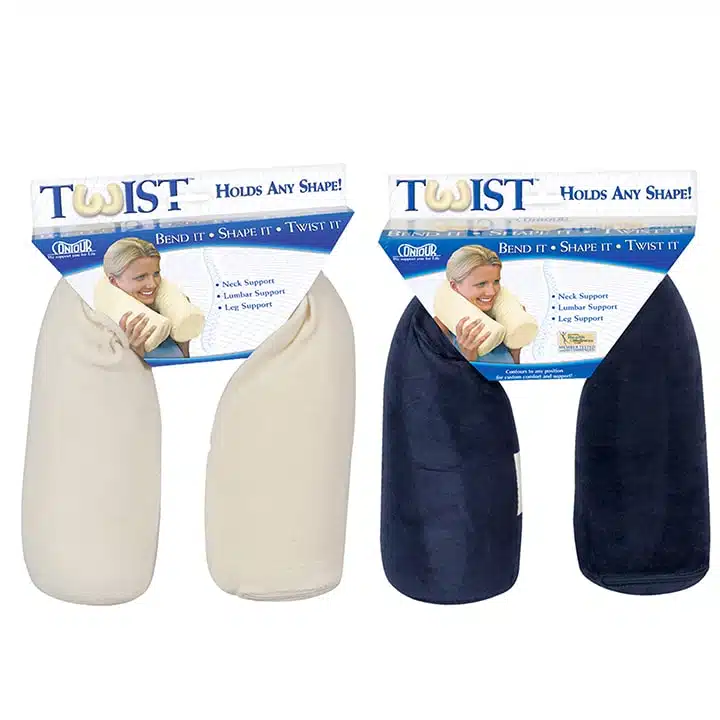 Twist Memory Foam Travel Neck Pillow | Michigan USA