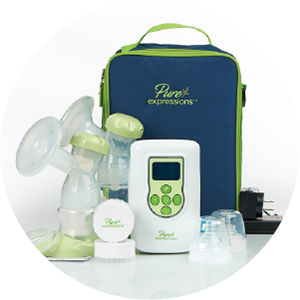Pure Expressions Dual Channel Electric Breast Pumps in michigan usa