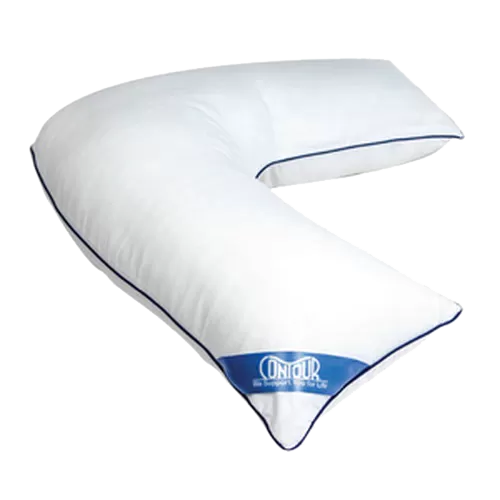 CONTOUR L SHAPED BODY PILLOW | Michigan USA