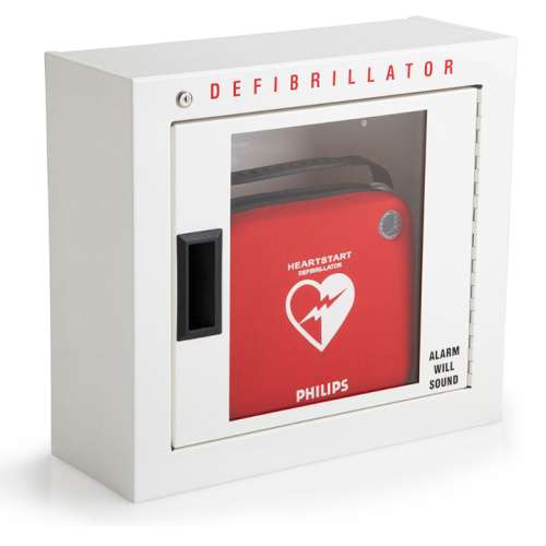 Philips AED Cabinet - Compact with Audible Alarm 989803136531 Available in Michigan USA