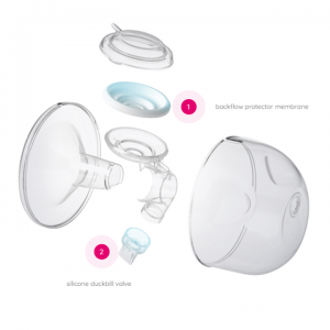 Spectra Caracups Wearable Milk Collection Hands Free Inserts in Michigan USA