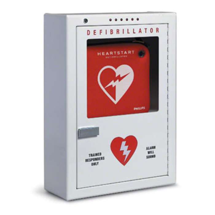 Philips Premium AED Cabinet - Surface - Mount PFE7024D in Michigan USA