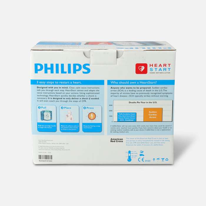 The Philips HeartStart Home Defibrillator (AED) is available for sale in Michigan USA