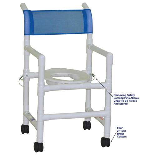 MJM FOLDING SHOWER CHAIR ALLOWS FOR NO MORE CROWDED SHOWER ROOMS in Michigan USA