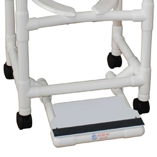 Sliding Footrest for MJM Shower Chairs in Michigan USA