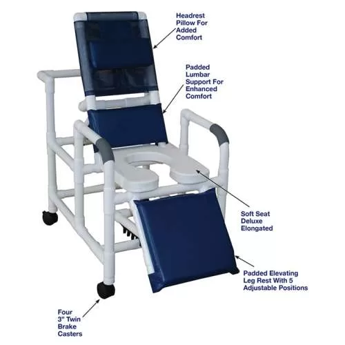 MJM Reclining Shower Chairs