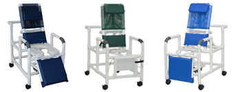 MJM International Reclining Shower Chairs available in Michigan USA