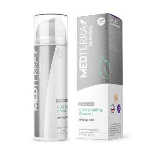 Medterra Clinical CBD Cooling Cream Available in Michigan USA