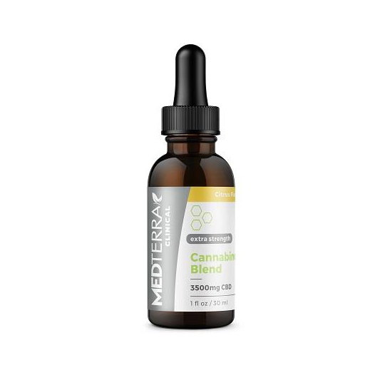 Medterra Clinical Tincture Extra Strength Cannabinoid Blend Available in Michigan USA