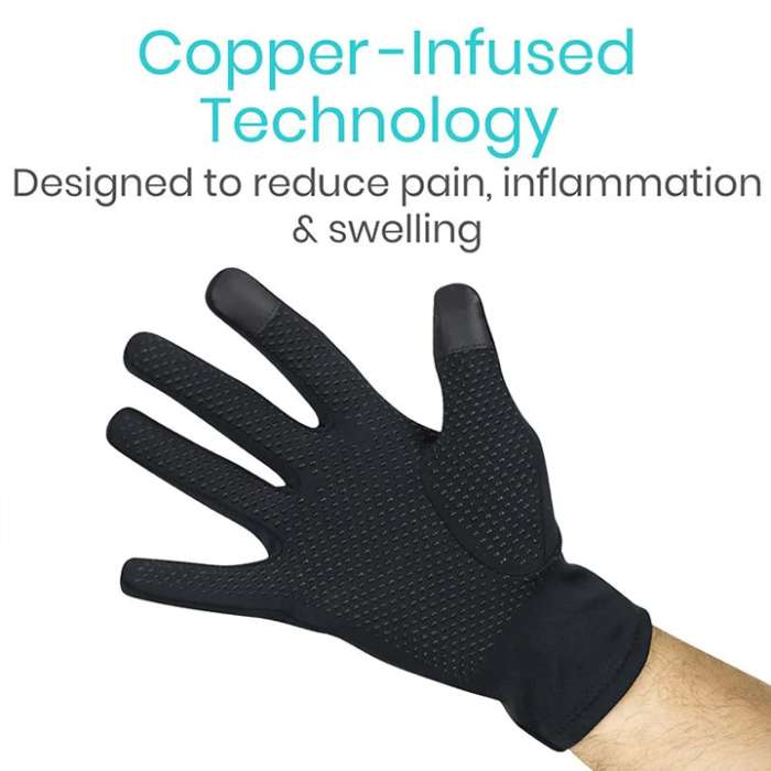 Full Finger Arthritis Copper Gloves available in michigan united states