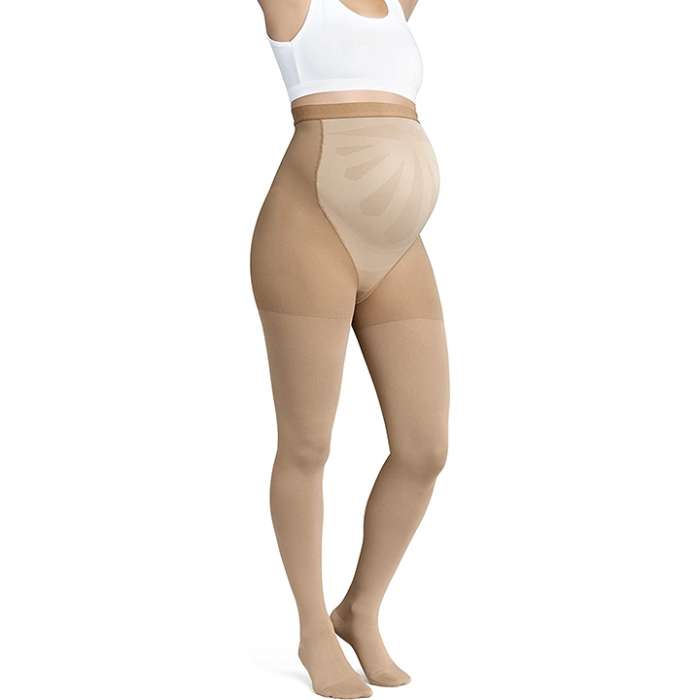 JOBST Maternity Opaque Waist High Compression Stockings Pantyhose, 15-20 mmHg, Closed Toe hosiery is the perfect companion to support you during your pregnancy. for sale available in Ann Arbor MI, USA