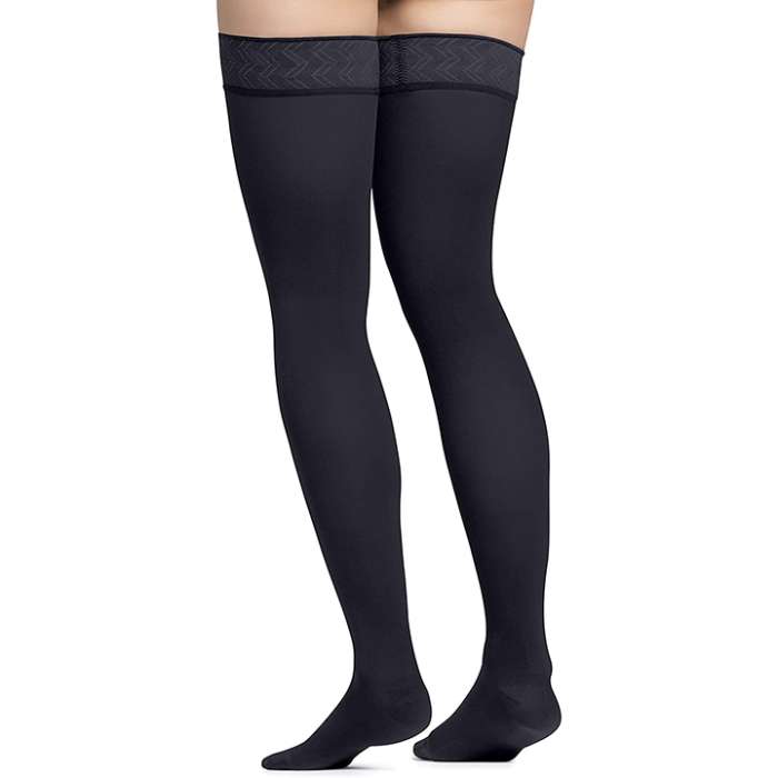 JOBST Maternity Opaque Compression Stockings 15-20 mmHg, Thigh High, Closed Toe hosiery is the perfect companion to support you during your pregnancy. for sale available in Ann Arbor MI, USA