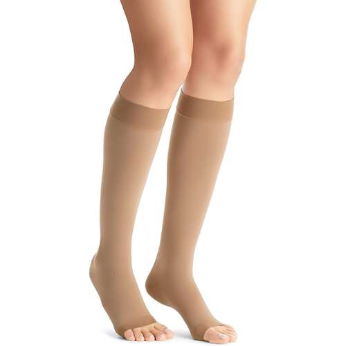 JOBST Maternity Opaque Compression Knee High Stockings, Open Toe, 15-20 mmHg Moderate Support for Swollen Legs During Pregnancy for sale available in Ann Arbor MI, USA