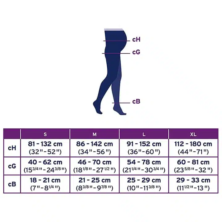 JOBST Maternity Opaque Waist High Compression Stockings Pantyhose, 15-20 mmHg, Closed Toe hosiery is the perfect companion to support you during your pregnancy. for sale available in Ann Arbor MI, USA