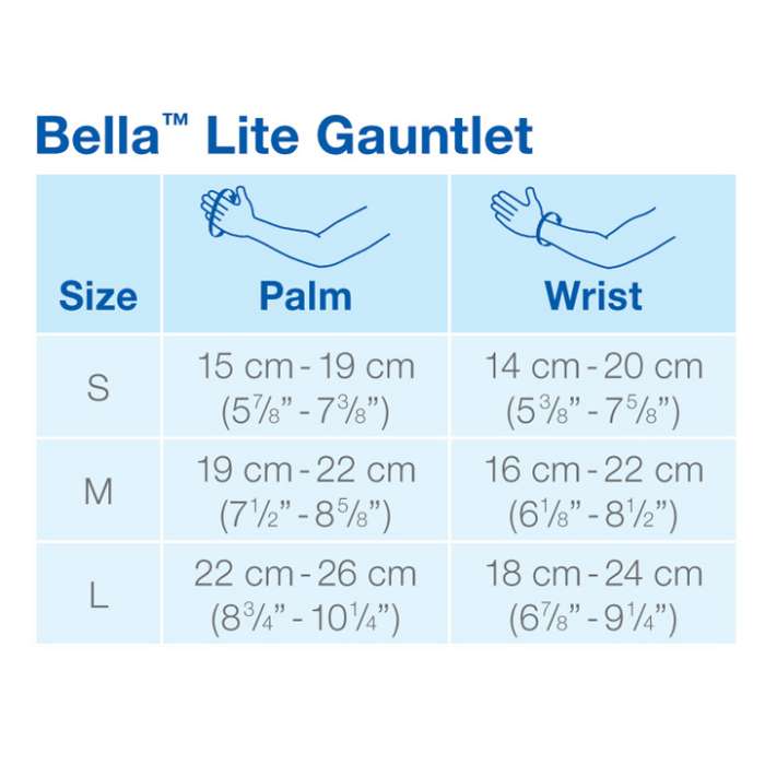 JOBST Bella Lite Compression Gauntlet 20-30 mmHg Ready-to-Wear Armsleeve and Gauntlet were designed to improve compression therapy comfort without sacrificing medical efficacy. for sale available in Ann Arbor MI, USA