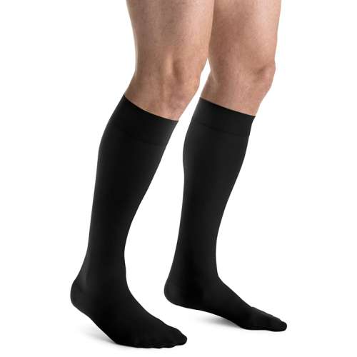 JOBST For Men 15-20 mmHg Knee High Compression Socks Made with superior moisture-wicking properties that help keep feet dry and cool. for sale available in Ann Arbor MI, USA