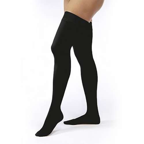 Jobst Opaque Thigh High 20-30 mmHg Classic Compression Stockings with Silicone Dot Top Band is an ultra-soft, fashionable alternative to sheer stockings. for sale available in Ann Arbor MI, USA