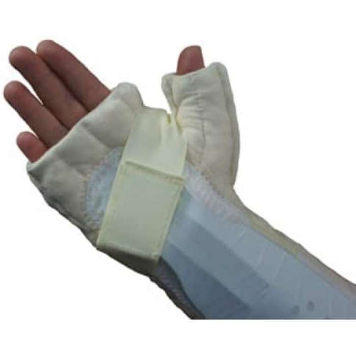 JOBST® Ready-To-Wear JoViPak Rehab Cock-Up Splint offers an easy slide-in design that wraps at the wrist and forearm and incorporates a removable metal splint. for sale and available in Ann Arbor MI, USA