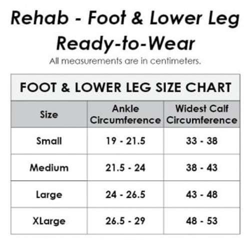 JOBST® Ready-To-Wear JoViPak Rehab Foot & Lower Leg Wrap allows for easy donning and is adjustable to the patient’s tolerance and to accomodate for increases or reductions in swelling. for sale and available in Ann Arbor MI, USA
