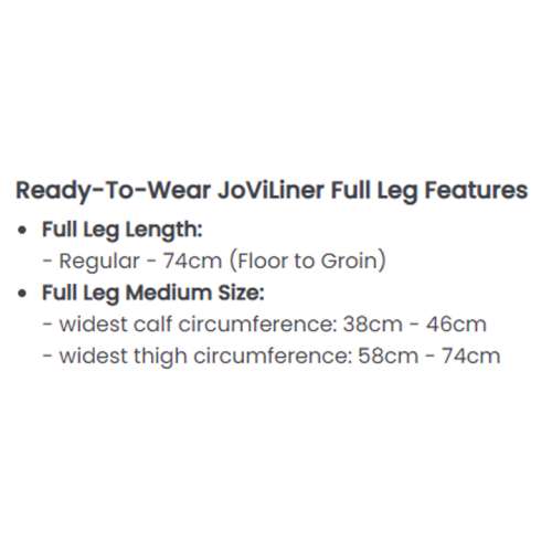 JOBST® Ready-To-Wear JoViLiner Full Legs is the perfect night-time garment. for sale and available in Ann Arbor MI, USA