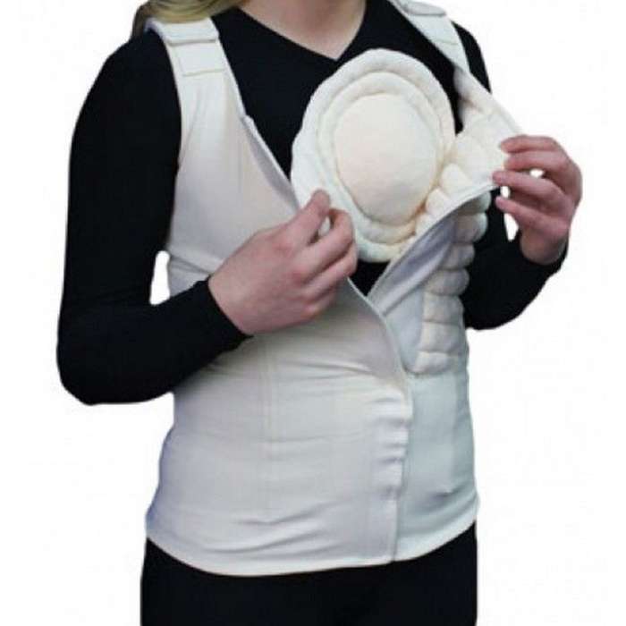 JOBST® Ready-To-Wear JoViPak Padded Insert is a foam-filled chest pad that approximates the normal breast following a mastectomy. for sale and available in Ann Arbor MI, USA