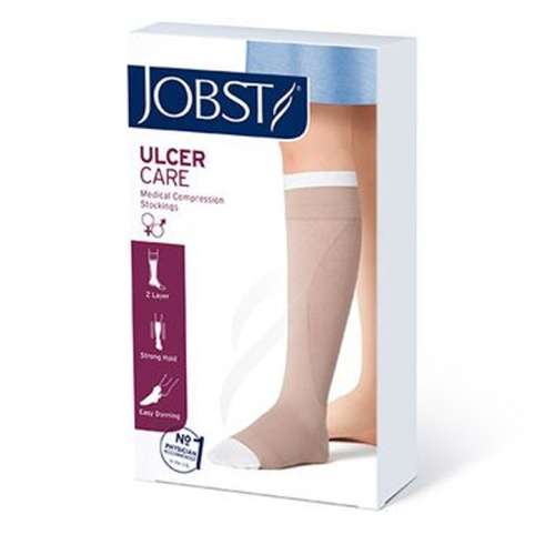 JOBST® UlcerCARE™ Stocking 2-Part System W/Lin designed for an effective management of venous leg ulcers. for sale and available in Ann Arbor MI, USA