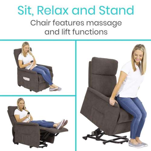 Experience ultimate comfort and relaxation with our Recliner Power Lift Chair featuring 5 Massage Modes. Available in Michigan, USA. Elevate your relaxation game today!