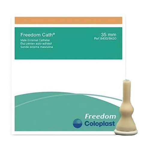 Male External Catheter Freedom Cath® Self-Adhesive Seal Latex Large