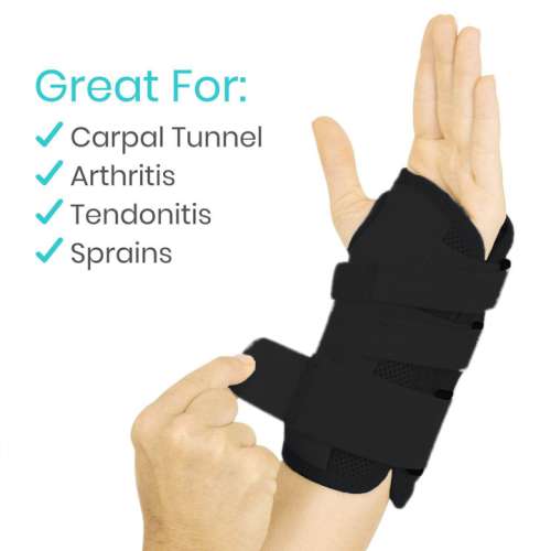 Reversible Wrist Brace For Pain Relieving Support now available for purchase in Michigan USA
